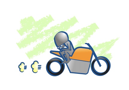 考えてバイクに乗る